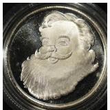 CHRISTMAS 1/2 OZ .999 SILVER ROUND