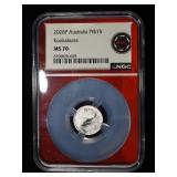 2026P 1/10 OZ PLATINUM KOOKABURRA NGC MS-70