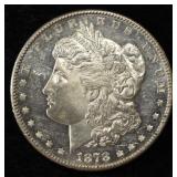 1878-S MORGAN DOLLAR CH BU DMPL