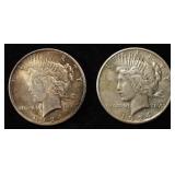 1924-P&S PEACE DOLLARS