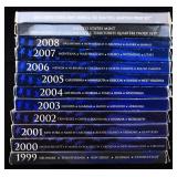 1999-2010 QUARTER PROOF SETS