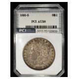 1892-S MORGAN DOLLAR PCI AU/BU