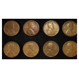 8 NICE EARLY SEMIKEY WHEAT CENTS
