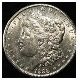 1898-S MORGAN DOLLAR AU/BU