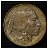 1913-D T-1 BUFFALO NICKEL CH AU