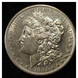 1884-S MORGAN DOLLAR CH AU/UNC