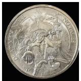 DEAD MEN TELL NO TALES 1 OZ .999 SILVER ROUND