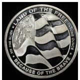 ARMY 1 OZ .999 SILVER ROUND
