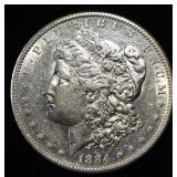 1884-S MORGAN DOLLAR CH AU