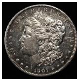 1901-S MORGAN DOLLAR CH AU/UNC