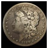 1889-CC MORGAN DOLLAR VF