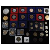 (34) MISC TOKENS AND MEDALS