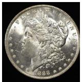 1888 MORGAN DOLLAR GEM BU PL