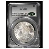 1884-O MORGAN DOLLAR CAC MS63
