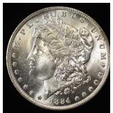 1884-O MORGAN DOLLAR CH BU