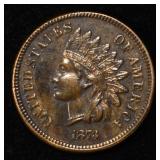 1873 INDIAN CENT AU