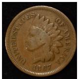 1867 INDIAN CENT VG