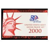 2000 SILVER PROOF SET