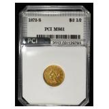 1872-S $2.5 LIBERTY GOLD PCI BU
