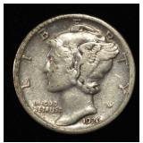 1926-S MERCURY DIME VF/XF