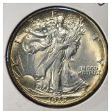 1935 WALKING LIBERTY HALF DOLLAR CH BU