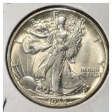 1935-S WALKING LIBERTY HALF DOLLAR CH BU