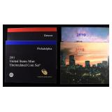 2010 & 2011 MINT SETS