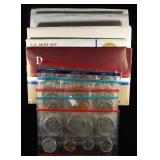 1981, 84-86, 88, 89 & (2) 1980 MINT SETS