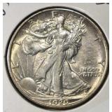 1920-S WALKING LIBERTY HALF DOLLAR BU
