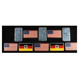 (10) 100 MILS (PLATED) 1 TROY OZ .999 SILVER BAR