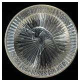 AUSTRALIAN KANGAROO 1 OZ .999 SILVER ROUND