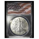 '1776-2026' CONCEPT DOLLAR 1 OZ .999 ANACS MS69
