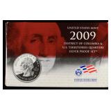2009 QUARTERS SILVER PROOF SET