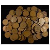 (92) WHEAT CENTS FROM THE 20'S