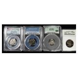 GRADED COIN COLLECTORS LOT