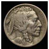 1915-S BUFFALO NICKEL XF/AU