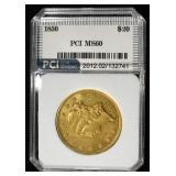 1850 $20 LIBERTY GOLD PCI BU