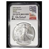 2023 AMERICAN SILVER EAGLE NGC MS70