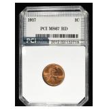 1917 WHEAT CENT PCI SUPERB GEM BU RD