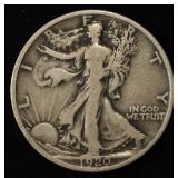 1920-S WALKING LIBERTY HALF DOLLAR F/VF