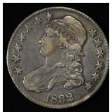 1832 BUST HALF DOLLAR XF/AU