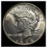 1934-S PEACE DOLLAR BU
