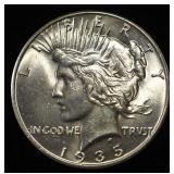 1935 PEACE DOLLAR CH BU