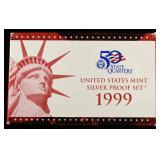 1999 SILVER PROOF SET