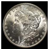 1884-O MORGAN DOLLAR CH BU
