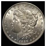 1886-O MORGAN DOLLAR CH AU