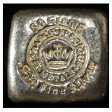 APPROX 1.6 OZ .999 SILVER BAR