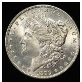 1879 MORGAN DOLLAR FROSTY CH TO GEM BU