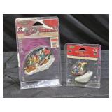 2 Lemax Winter/Christmas Village Figurines