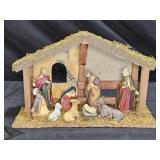 10 Piece Porcelain Nativity Scene